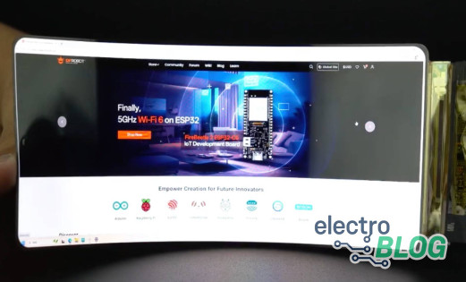 6.67 Inch Flexible AMOLED Display for Raspberry Pi and LattePanda